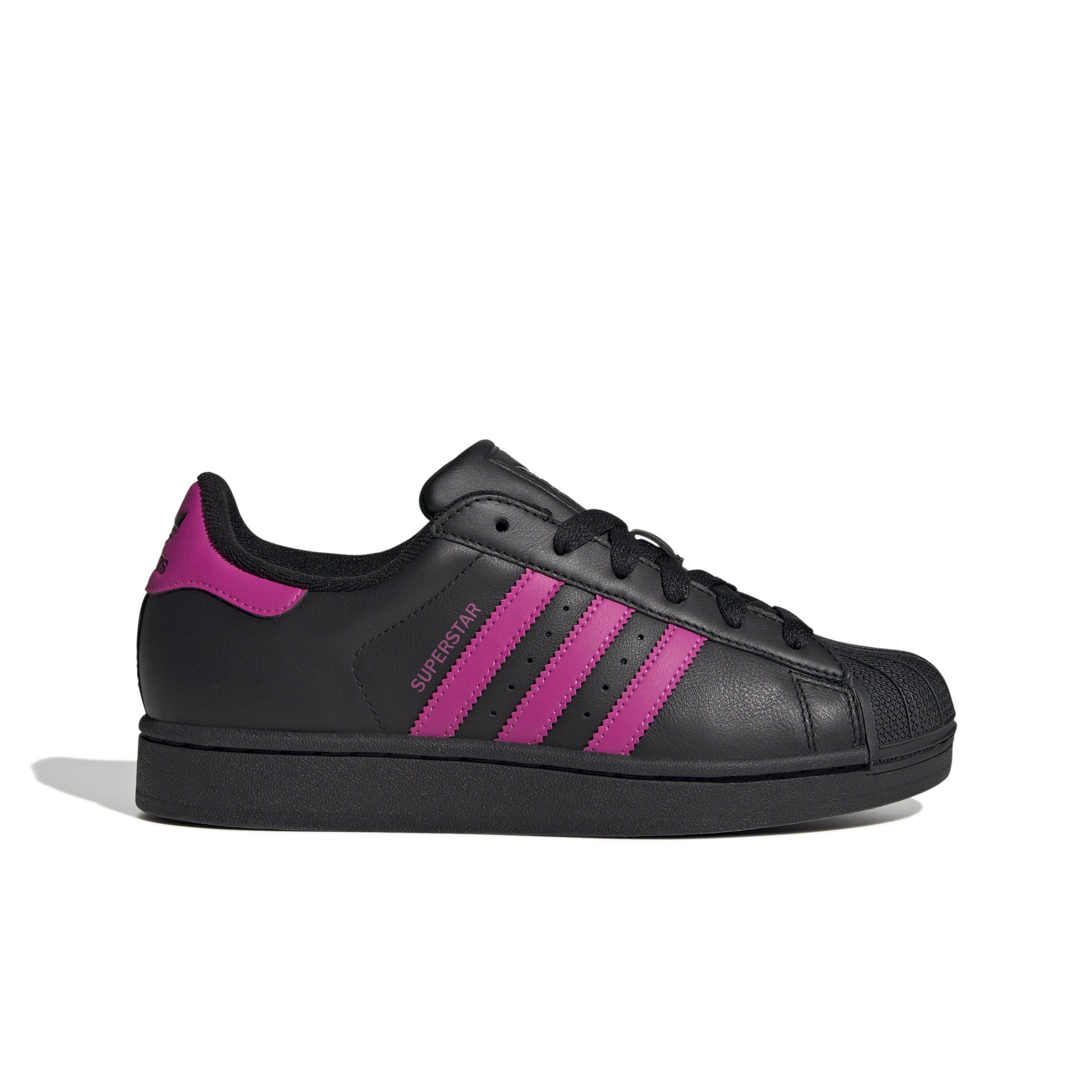 国内配送 adidas SUPER STAR II W C.BLACK/S.FUCHSIA/C.BLACK adidas Superstar II Core Black Semi Lucid Fuchsia (Women's